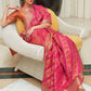 Classic Patola Silk Pink Weaving Saree
