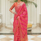 Classic Patola Silk Pink Weaving Saree