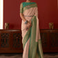 Classic Silk Peach Weaving Saree