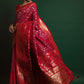Contemporary Silk Red Weaving Saree