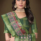 Classic Cotton Green Weaving Saree