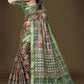 Classic Cotton Green Weaving Saree