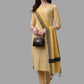 Salwar Suit Cotton Yellow Weaving Salwar Kameez