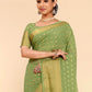 Contemporary Georgette Silk Green Weaving Saree