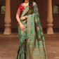 Classic Silk Green Weaving Saree