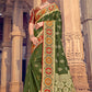 Classic Silk Green Weaving Saree