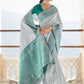 Contemporary Silk Grey Weaving Saree