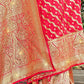 Traditional Saree Banarasi Silk Fuchsia Weaving Saree