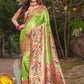 Traditional Saree Silk Green Weaving Saree