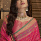 Contemporary Silk Pink Weaving Saree