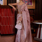 Designer Silk Purple Weaving Saree
