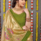 Classic Banarasi Silk Green Weaving Saree