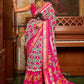 Classic Patola Silk Pink Weaving Saree