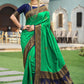 Classic Satin Silk Green Weaving Saree