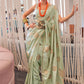 Classic Silk Sea Green Weaving Saree