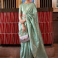 Contemporary Silk Green Weaving Saree