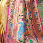Traditional Saree Silk Cream Weaving Saree