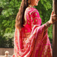 Classic Silk Pink Weaving Saree