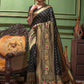 Classic Silk Black Weaving Saree
