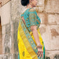 Classic Silk Yellow Embroidered Saree