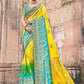 Classic Silk Yellow Embroidered Saree