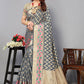 Trendy Saree Silk Grey Jacquard Work Saree