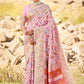 Trendy Saree Silk Pink Weaving Saree