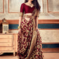 Trendy Saree Silk Maroon Weaving Saree