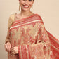 Trendy Saree Soft Cotton Beige Weaving Saree