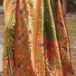 Traditional Saree Silk Green Weaving Saree