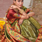 Traditional Saree Silk Green Weaving Saree