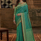 Trendy Saree Silk Green Weaving Saree