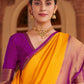 Trendy Saree Silk Mustard Weaving Saree