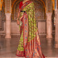 Trendy Saree Patola Silk Green Weaving Saree