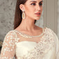 Contemporary Georgette Satin White Embroidered Saree