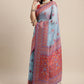Contemporary Cotton Blue Woven Saree