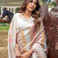 Contemporary Silk Cream Patch Border Saree