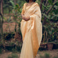 Trendy Saree Organza Gold Woven Saree
