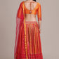 Lehenga Choli Silk Multi Colour Woven Lehenga Choli