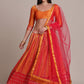 Lehenga Choli Silk Multi Colour Woven Lehenga Choli