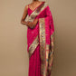 Trendy Saree Art Banarasi Silk Rani Woven Saree