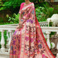 Trendy Saree Silk Pink Woven Saree