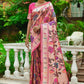 Trendy Saree Silk Pink Woven Saree