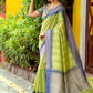 Classic Silk Green Woven Saree