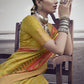 Trendy Saree Silk Yellow Digital Print Saree