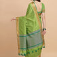 Trendy Saree Tussar Silk Green Woven Saree