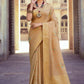 Trendy Saree Silk Tissue Gold Woven Saree