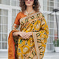 Contemporary Patola Silk Yellow Weaving Saree