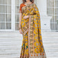 Contemporary Patola Silk Yellow Weaving Saree