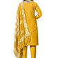 Salwar Suit Cotton Yellow Print Salwar Kameez